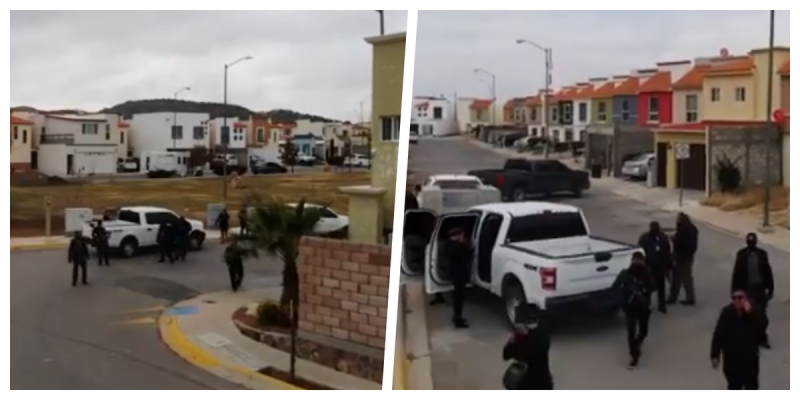 Policías abren fuego contra dron de reportero que transmitía en vivo un cateo en la zona (Video)
