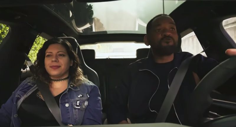 Will Smith se disfraza de conductor de Uber y sorprende a pasajeros (VIDEO)y