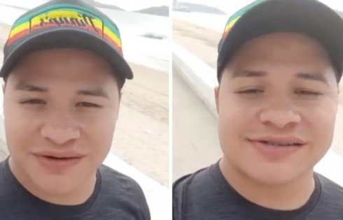 Indigente golpea brutalmente a vocalista de “Los Recoditos” por cantar en la calle