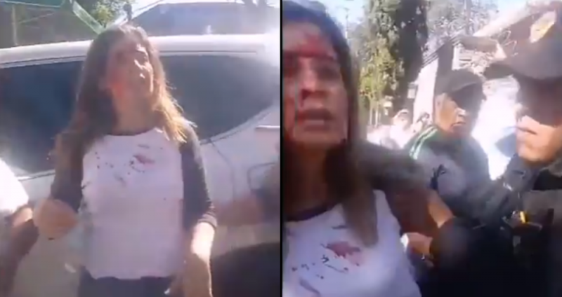 Papás intentan linchar a mujer que atropelló a una niña afuera de escuela de la CDMX