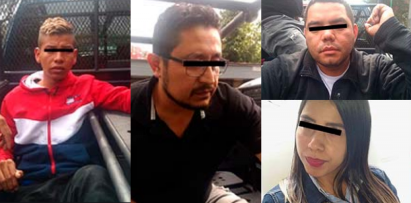 Detienen a 4 colombianos que se dedicaban a robo de casa habitación