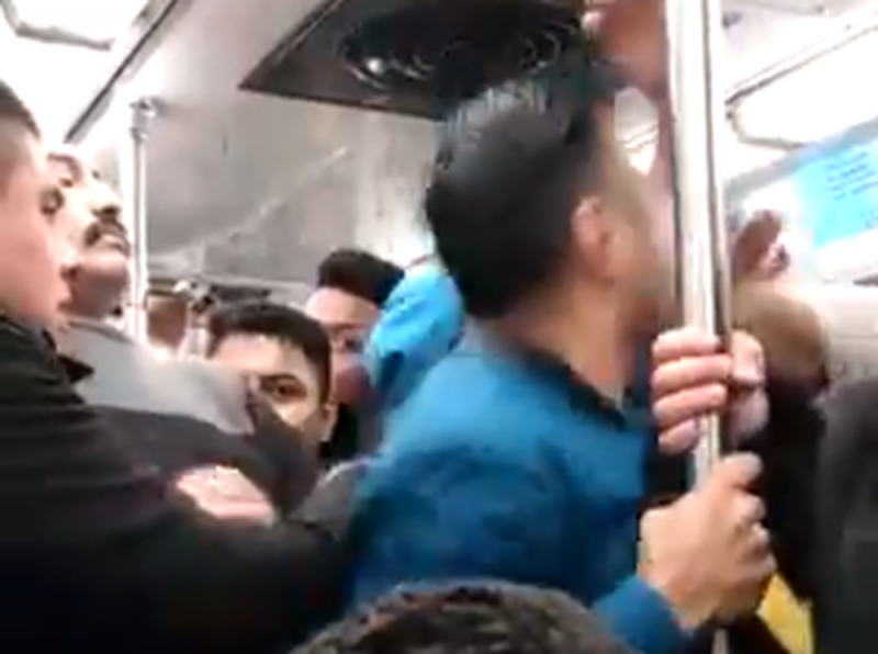 “Sálganse y allá dense en la madre”, usuarios se pelean en vagón del Metro por robo
