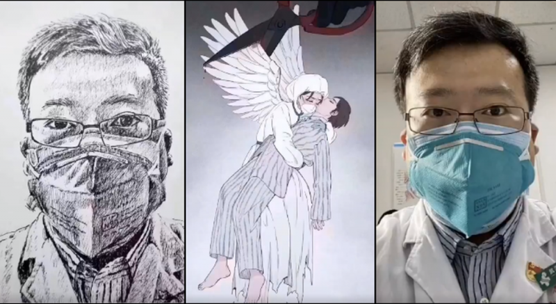 Nombran héroe nacional a medico chino que informó del coronavirus