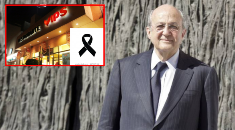 Fallece empresario Plácido Arango, fundador de restaurantes Vips