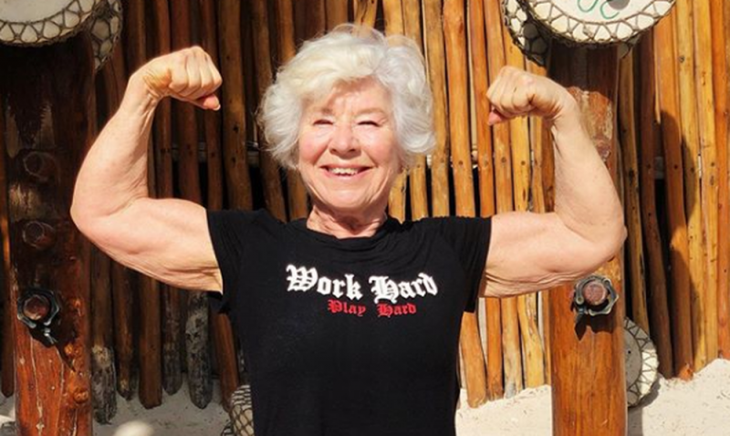 Abuelita se convierte en influencer fitness a los 73 años