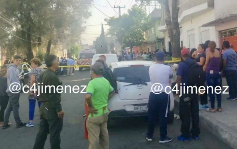 A balazos fue el enfrentamiento entre asaltantes y policías en Iztapalapa