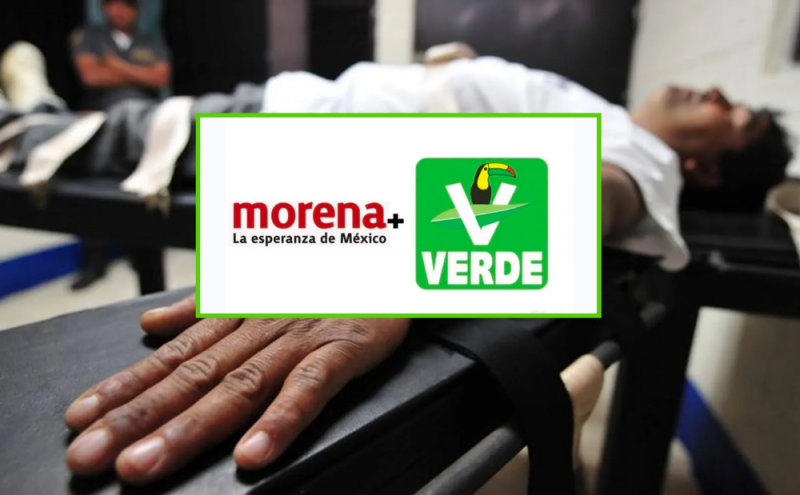 Partido Verde y Morena retoman plan para pena de muerte tras feminicidios