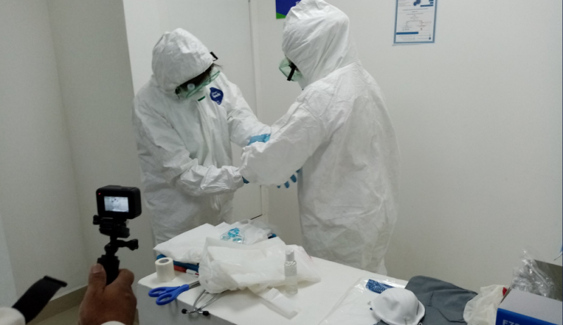 Tamaulipas realiza simulacro en caso de presentar pacientes con coronavirus (VIDEO)