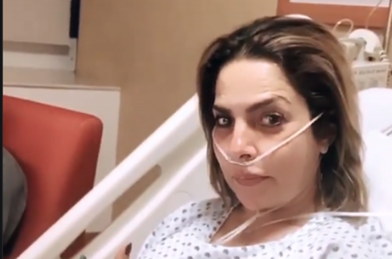 Hospitalizan de urgencia a Ana María Alvarado por sufrir parálisis facial