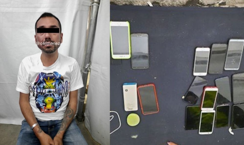 Policía de la CDMX detine a sujeto con 21 celulares robados en el Vive Latino