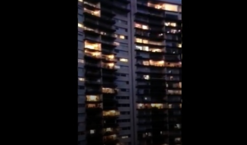 Vecinos de la CDMX entonan “Cielito Lindo” desde sus balcones durante cuarentena