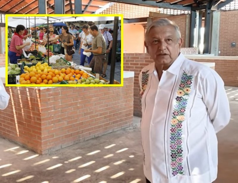 “Apoyemos la economía local”, dice AMLO a mexicanos; pide comprar en tianguis