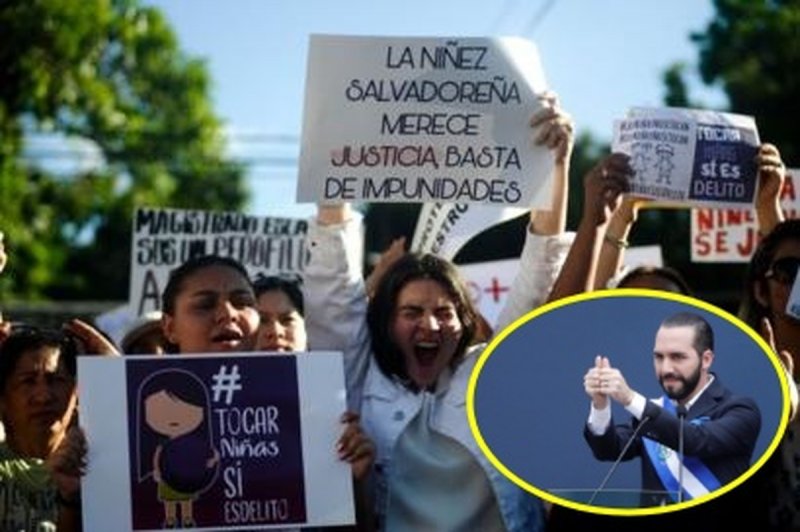 La otra cara de Bukele: salvadoreños protestan por apoyos prometidos y son reprimidos con gas