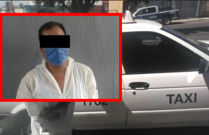 Taxista que portaba traje de seguridad finge tener coronavirus y asusta a pasajeros; lo detienen
