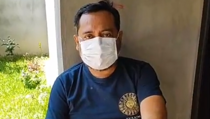 Ex funcionario que agredió y escupió a personal médico, se disculpa en video