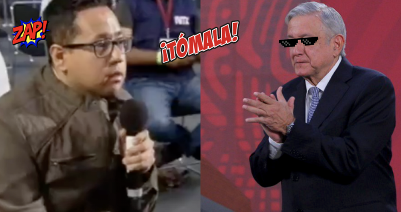 AMLO contesta y deja en RIDÍCULO a reportero de TV Azteca tras asegurar que Gobierno usa 