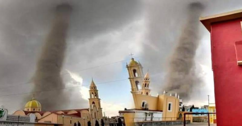 Fuertes tornados en Puebla causan preocupación entre CIUDADANÍA; estas son las IMÁGENES