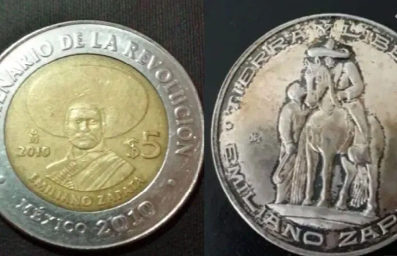 ¿Tienes monedas ANTIGUAS de Emiliano Zapata? No las tires, PUEDEN valer mucho
