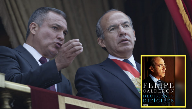 Calderón intenta JUSTIFICAR el nombramiento de García Luna en su libro 