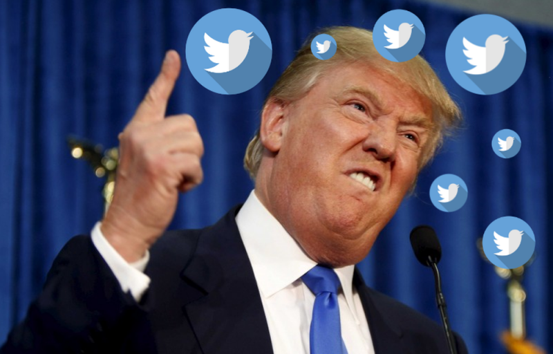 Twitter AMENAZA con “borrar” cuenta de Trump si continúa violando reglasy