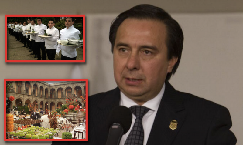 Tomás Zerón GASTÓ 15 mdp en COMIDA GOURMET y Chef internacional mientras 