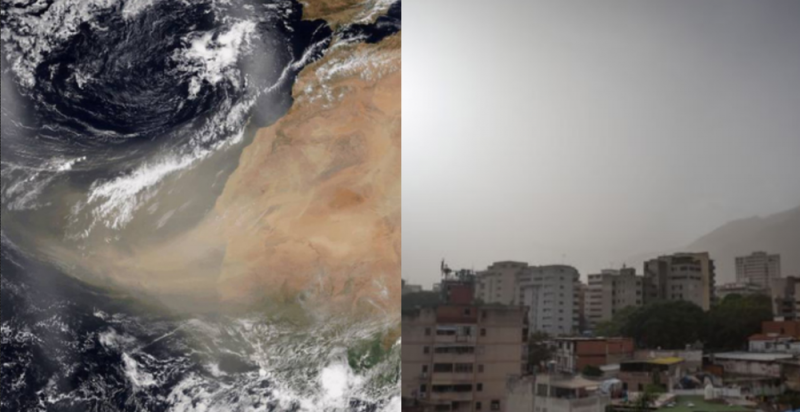 ¿Cuáles son los estados que se verán más AFECTADOS por el Polvo del Sahara?