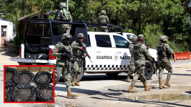 DETIENE Guardia Nacional en Chihuahua a estadounidense con cinco mil cartuchos de rifle de asalto