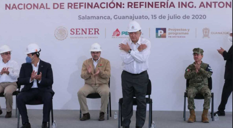 AMLO visita refinería de Salamanca y destaca la IMPORTANCIA de la AUTOSUFICIENCIA