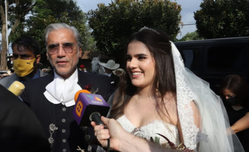 Hija de Alejandro Fernández se casa en Guadalajara con más de 100 invitados ¡En plena pandemia!