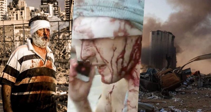 Estas son las imágenes de la DEVASTACIÓN que dejó la TERRIBLE explosión en Beirut