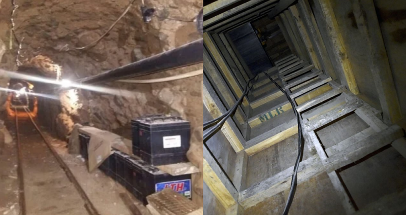 Descubren NARCOTUNEL con luz y aire acondicionado en FRONTERA con Arizona