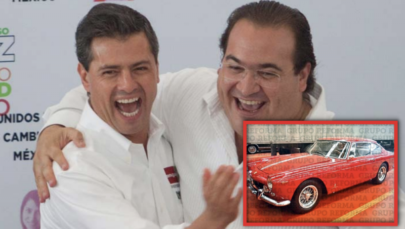 Javier Duarte le regaló un Ferrari a Peña Nieto, hasta nos lo presumió: Lozoya 