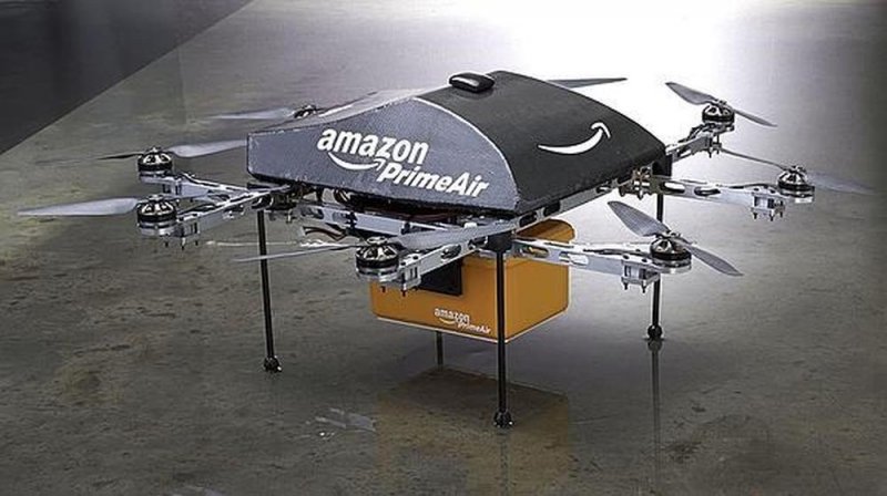 Autorizan a Amazon uso de DRONES para entregar paquetes a domicilio 