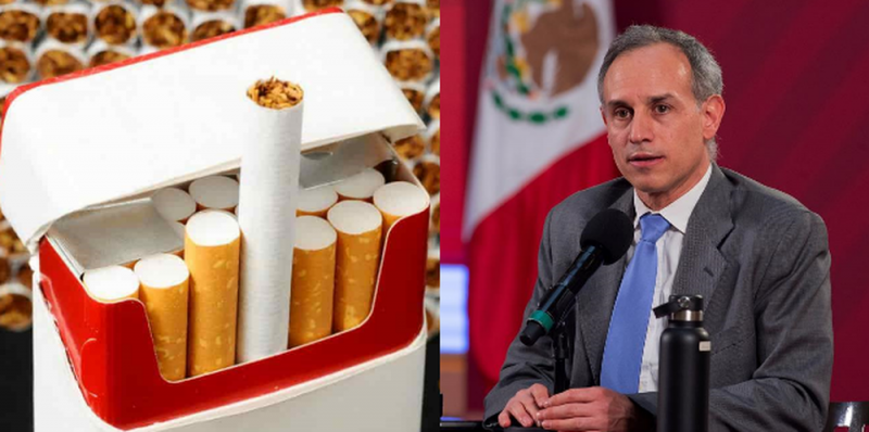 Lopez Gatell ahora va por el TABACO; pide al Congreso aumentar los impuestos