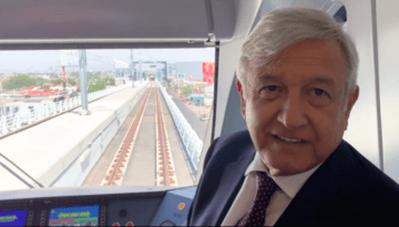 Se compromete AMLO a que Línea 4 de Tren Ligero de Guadalajara ESTARÁ LISTA en este sexenio