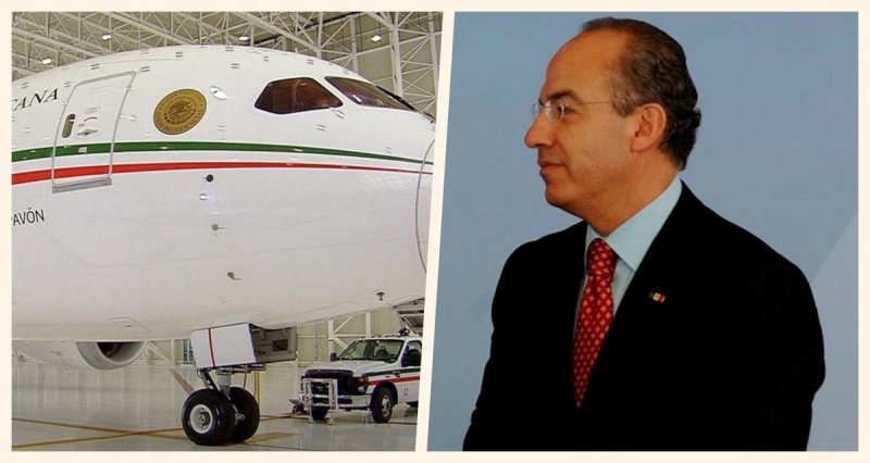 Arremete Calderón contra RIFA del avión presidencial: 