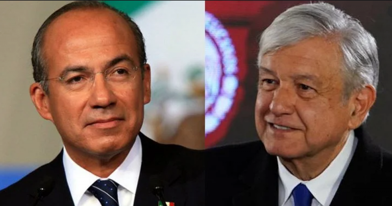 “Si tiene pruebas, que las presente” le dice Calderón a AMLO por CONSULTA de ex presidentes