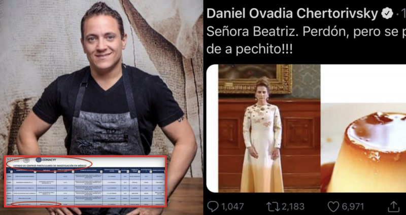 Chef MISÓGINO que criticó vestido de Beatriz Gutiérrez podría ser prestanombres en sexenio del PAN 