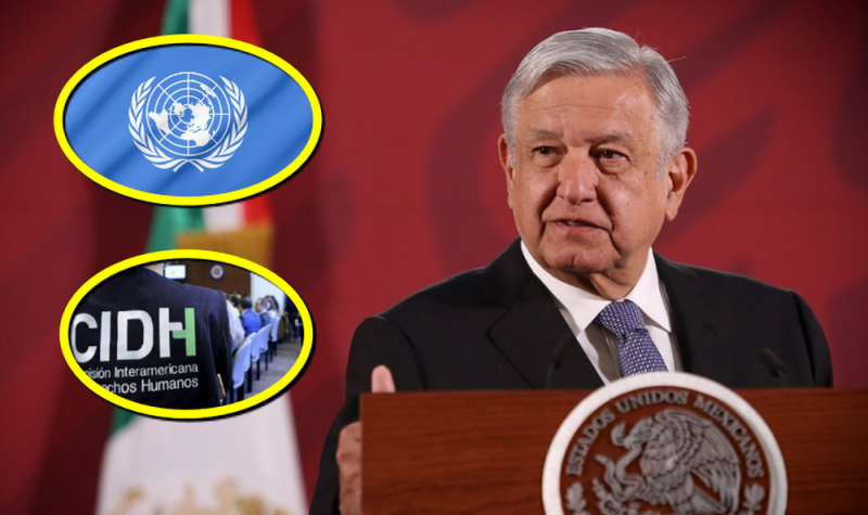 Organización ligada al PRI denuncia a AMLO ante la ONU por el manejo de la PANDEMIA