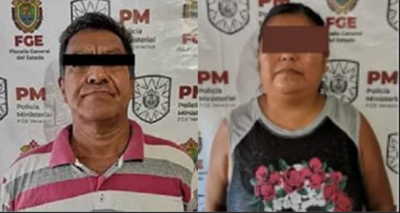 Vinculan a proceso a ABUELOS que prostituían por 100 pesos a su NIETA en Veracruz