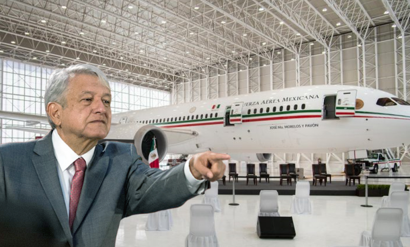 Adelanta AMLO ´buenas noticias´ sobre avión presidencial en los próximos días