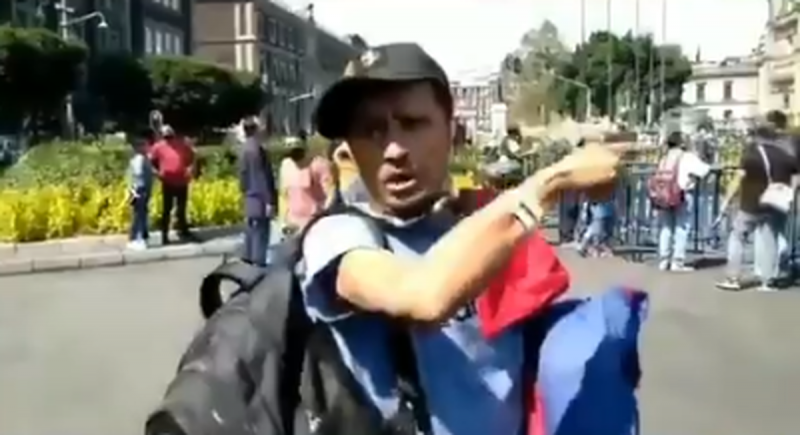 Denuncian que FRENAAA lleva inmigrantes y personas de la calle bajo amenazas (VIDEO)