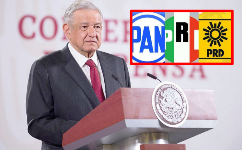 AMLO sobre alianza PRI-PAN-PRD
