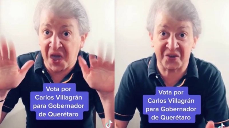 “Kiko” pide votos para que Carlos Villagrán sea el próximo gobernador de Querétaro (VIDEO)