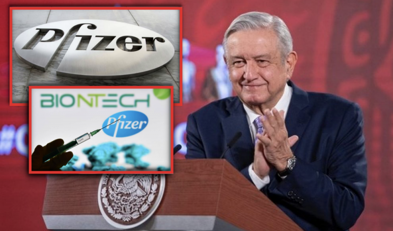 AMLO sostiene videollamada con director de Pfizer para confirmar compromiso de entregas a México 