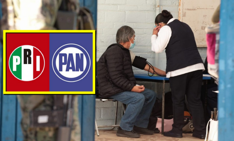 PRI y PAN “meten hasta el perro” en fila de vacunas en Zacatecas; dejan sin dosis a abuelitos