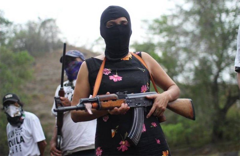 Acusa SSP Michoacán que grupos de mujeres autodefensas son pagas por cártel