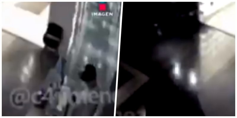Filtran video del momento en que escolta ultima a ladrón en tiendas deportiva de Reforma