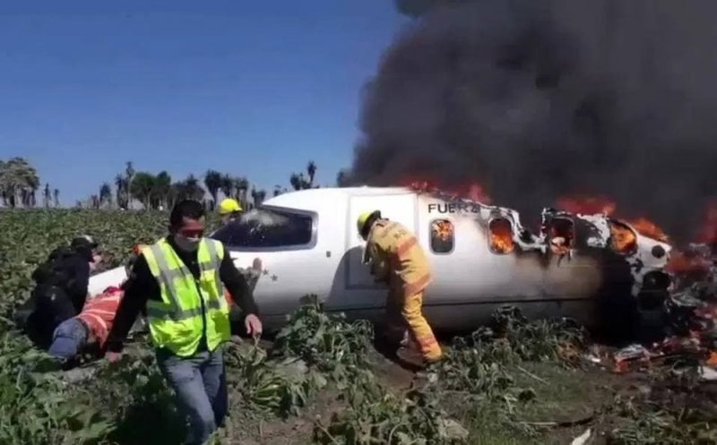 Aeronave de la Fuerza Aérea Mexicana sufre accidente al realizar un vuelo en el estado de Veracruz