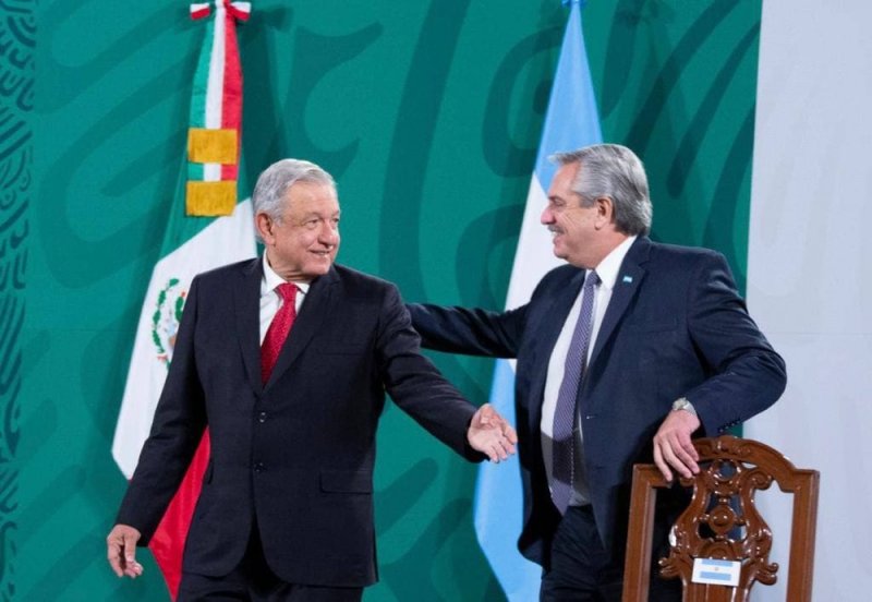 Por fin México tiene un presidente con valores morales como merecen los mexicanos: Alberto Fernández